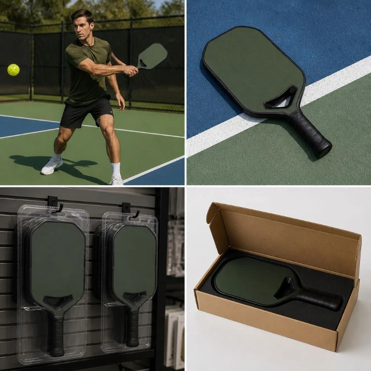 Thermoformed 3K Carbon Pickleball Paddle high quality